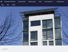 Tablet Screenshot of hno-tubingen.de